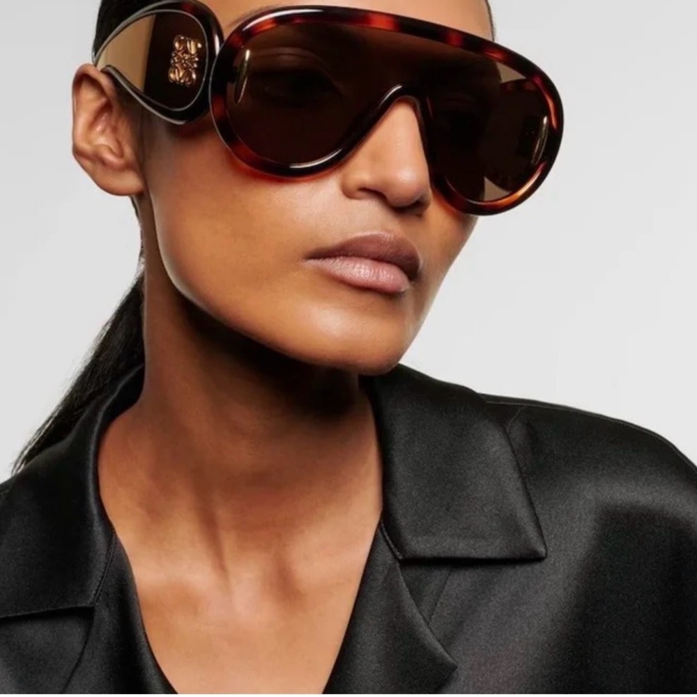 Loewe Oversized Tortoise Sunglasses